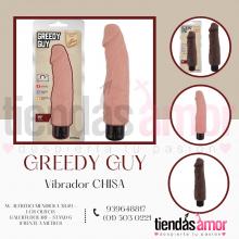 Vibrador Greedy Guy Suave y Realista